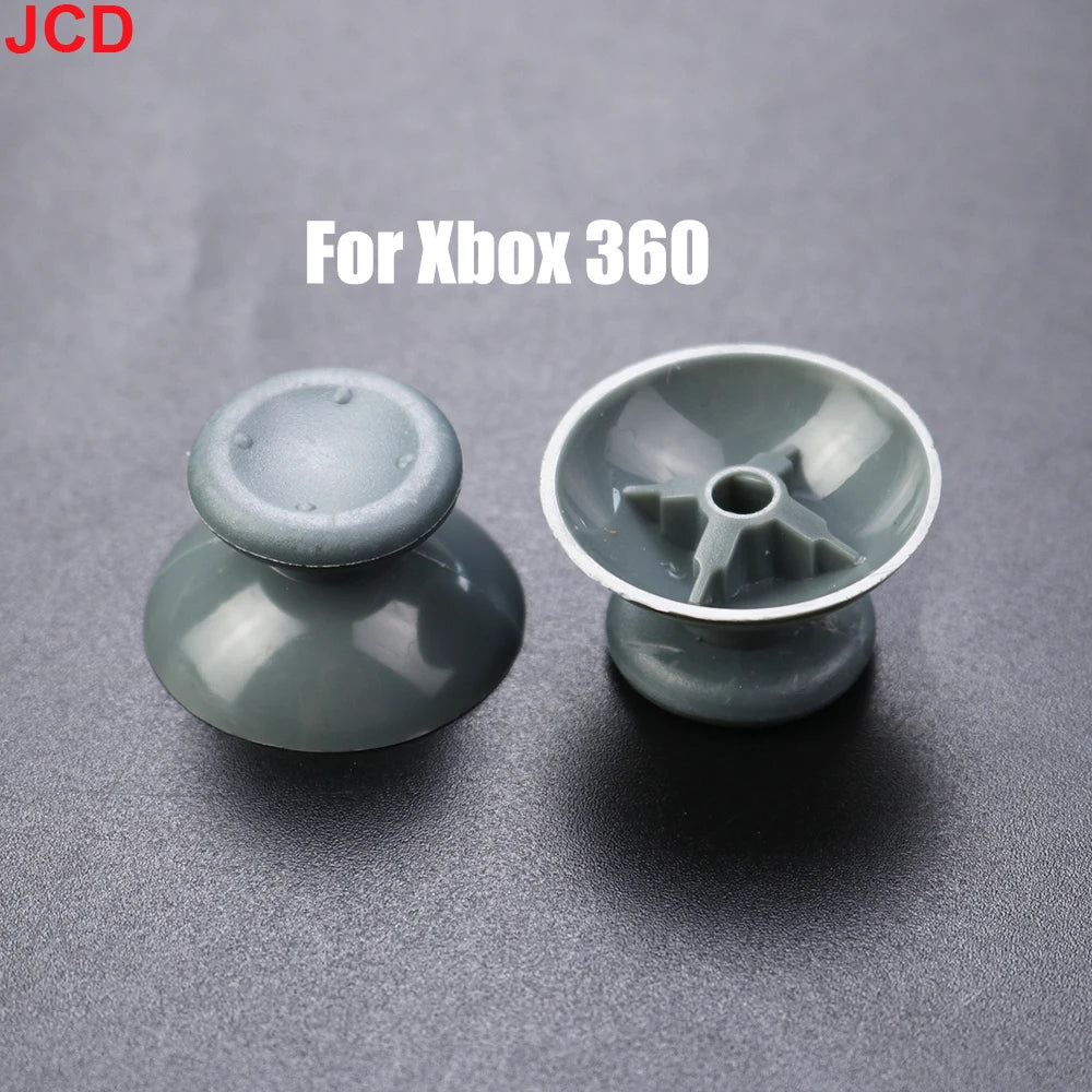 JCD 2pcs  For PS2 PS3 PS4 PS5 Xbox One 360 Series S X WiiU NGC Gamepad Controller 3D Analog Joystick Mushroom Stick Grip Cap