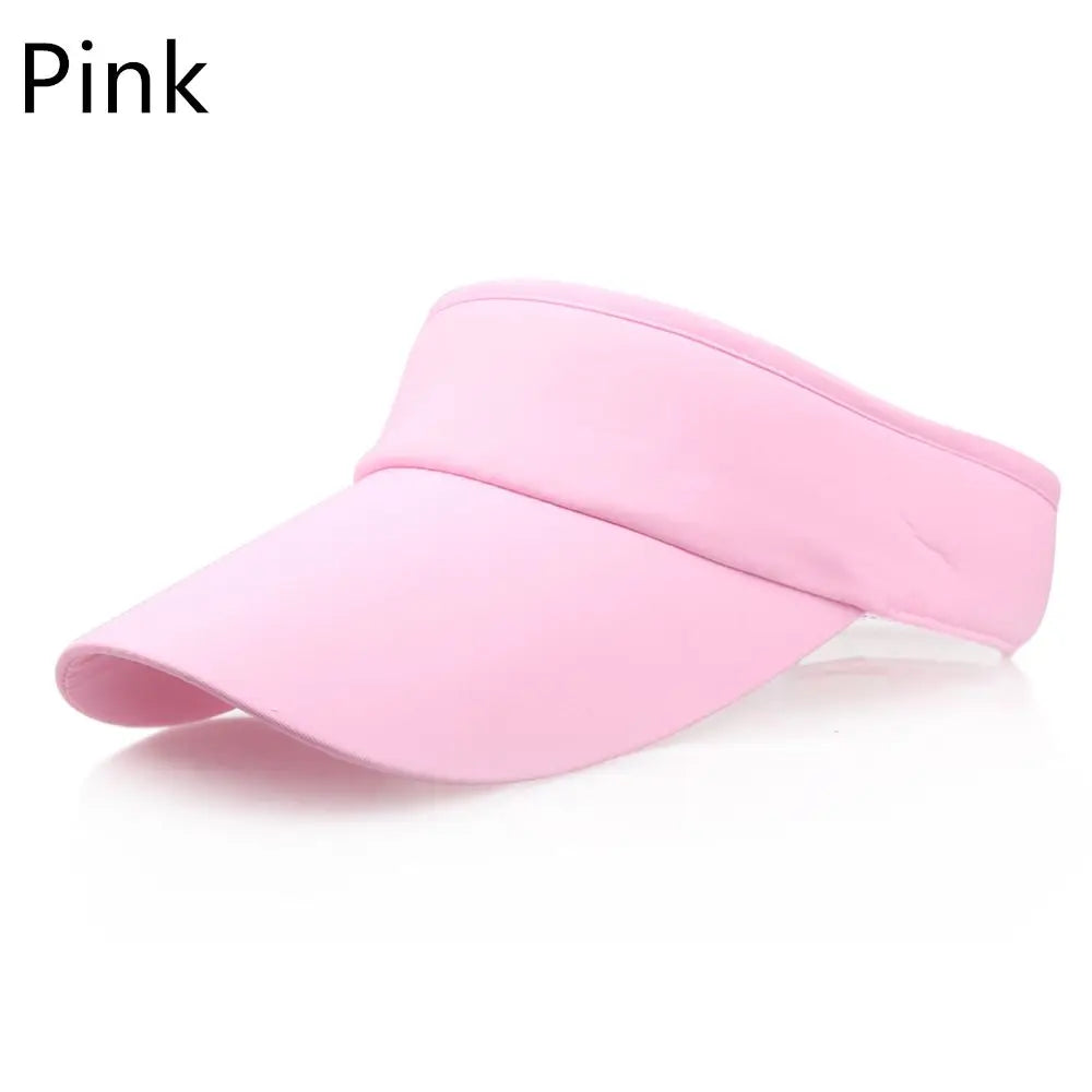 Women Tennis Golf Sun Visor Unisex Cap Hat Headband