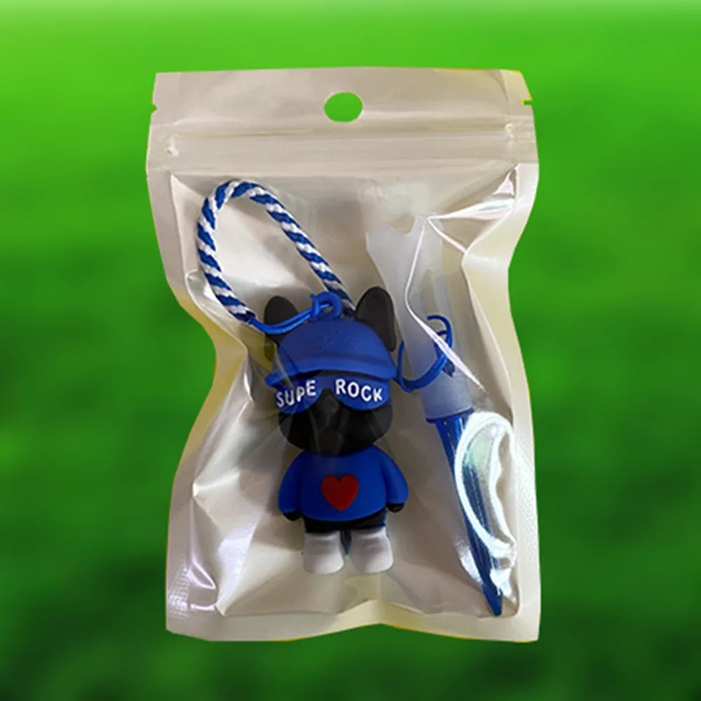 High Quality Portable Golf Tee Golf Accessories Bear Pendant Golf Ball Holder Silicone Golf Ball Tees