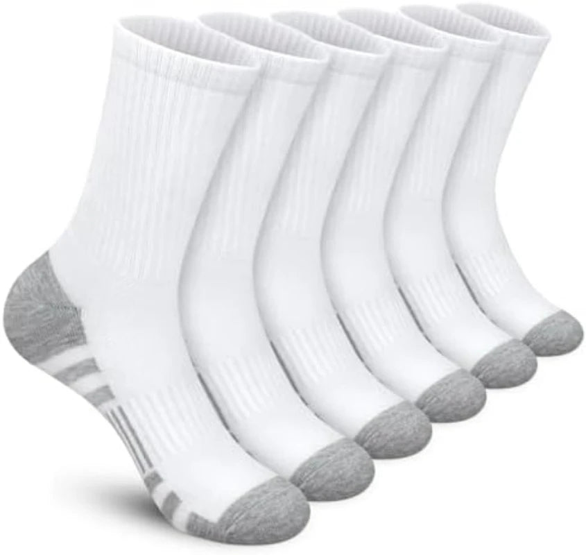 8PCs-4pairs Sports Socks Cushioning Breathable Running Socks High-Performance and Durable Outdoor Sports Socks For Men and Women