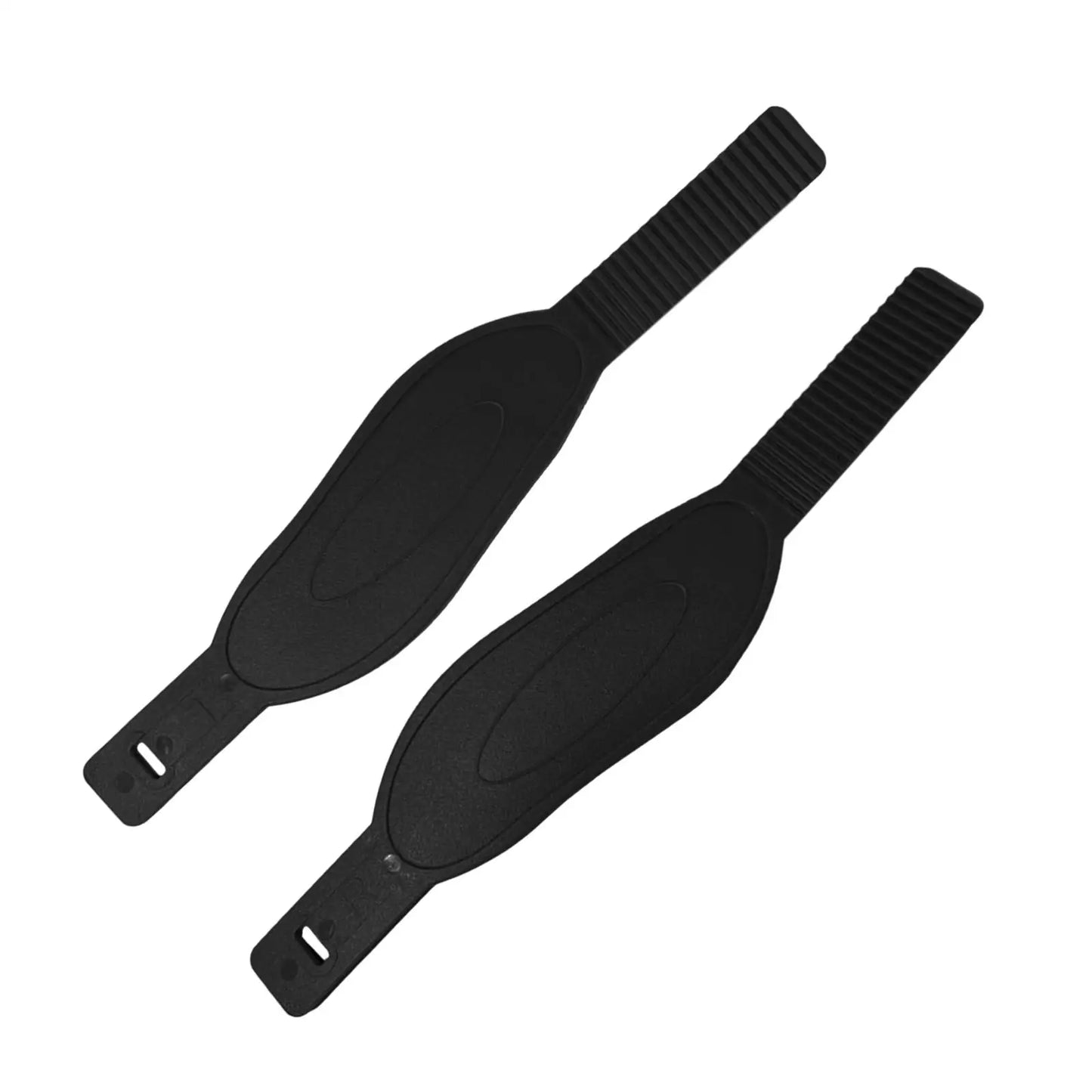 2x Exercise Bike Pedal Straps, Universal Fitness Footrest Clips Adjustable Pedal Straps Belts, for Home Gym Cycling Machine