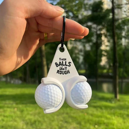 Funny Golfer Golf Ball Holder Novelty Golf Tee Desk Toy With Non-Slip Base Training Aid & Office Decor Gift For Golf Lovers