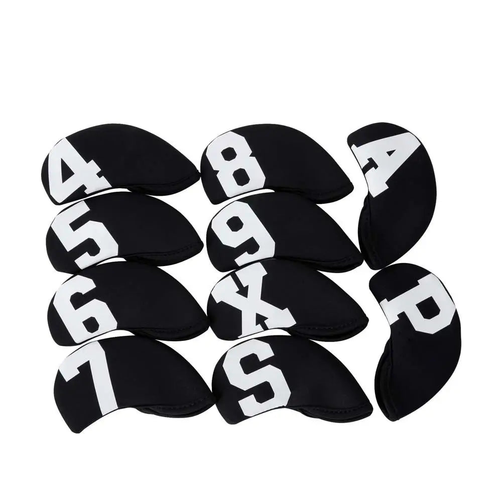 Accessories With Number Design Iron Wedge Protector Golf Iron Headcover Golf Head Cover Golf Iron Covers Set Protector Case