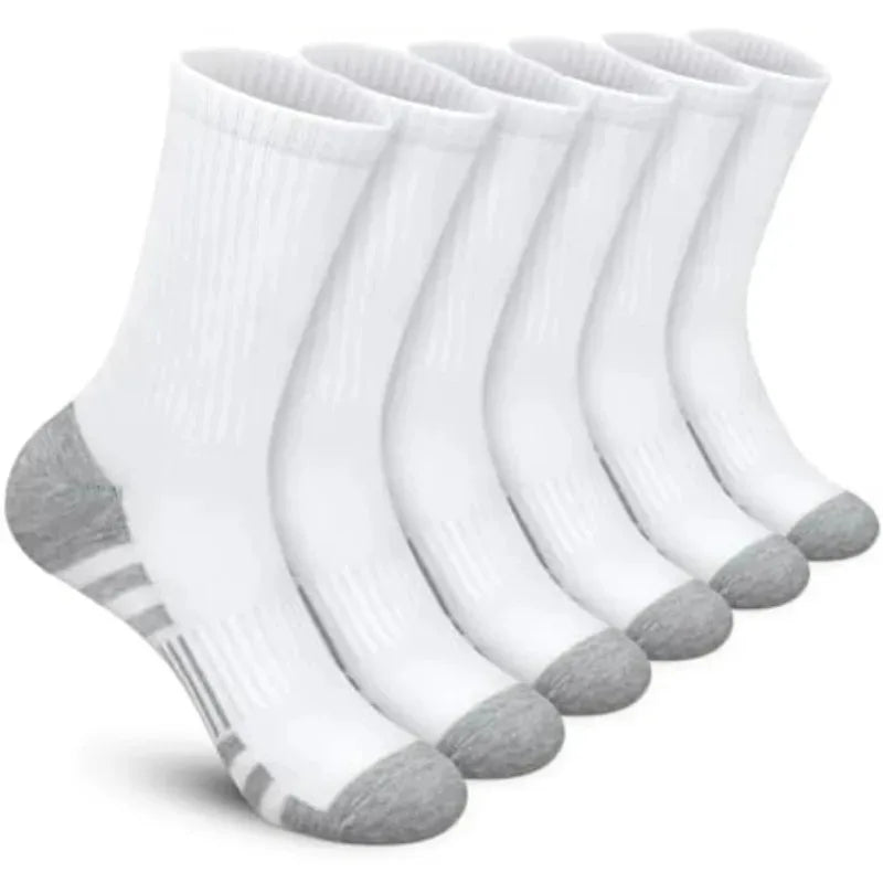 8PCs-4pairs Sports Socks Cushioning Breathable Running Socks High-Performance and Durable Outdoor Sports Socks For Men and Women