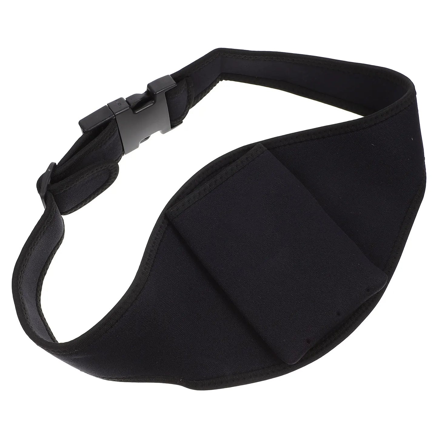 Microphone Belt Pouch Black Adjustable Gym Holder Wallet Case Mic Waist Bag Fitness Accessories Portable Audio Device
